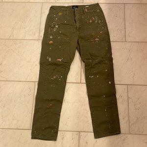 Super cute boy crop pants!